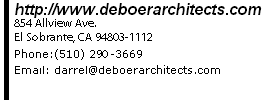 http://www.deboerarchitects.com